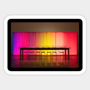 Colourful table Sticker